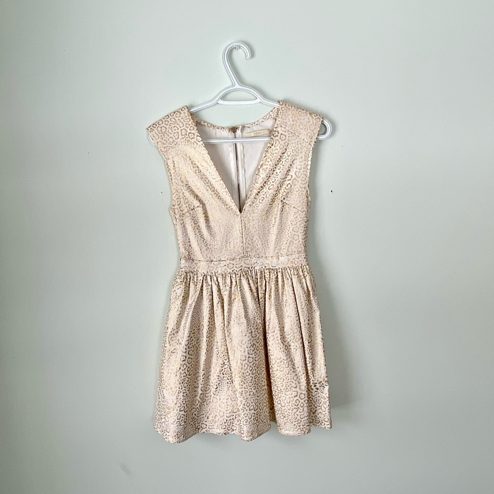 DO & BE Gold Print Formal Dress ✨✨✨